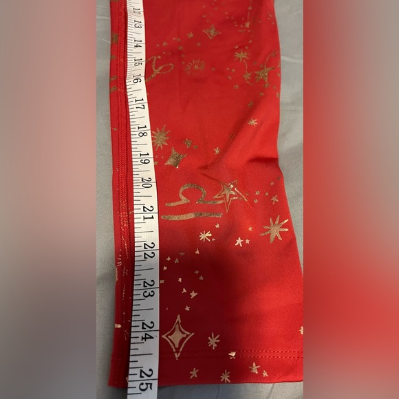 Nanette Lepore Size:L Women Play Compression Leggings Granberry/Rose Gold - Picture 7 of 11